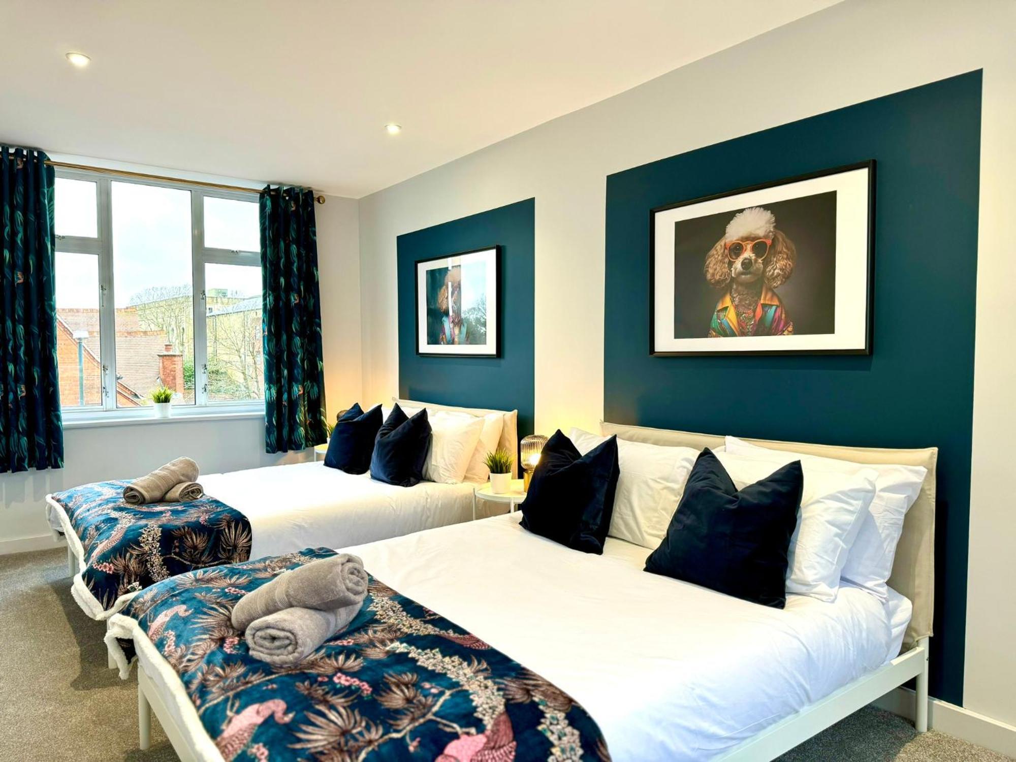 Amazing Large 3 Bedroom Apartment - Sleeps 8! Bournemouth Buitenkant foto